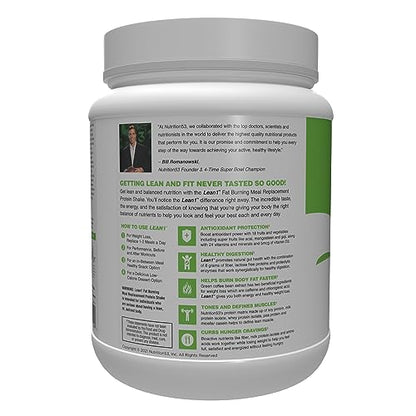 Lean1 Strawberry, 15 Serving tub, Fat Burning Meal Replacement by Nutrition53 N53US supplements