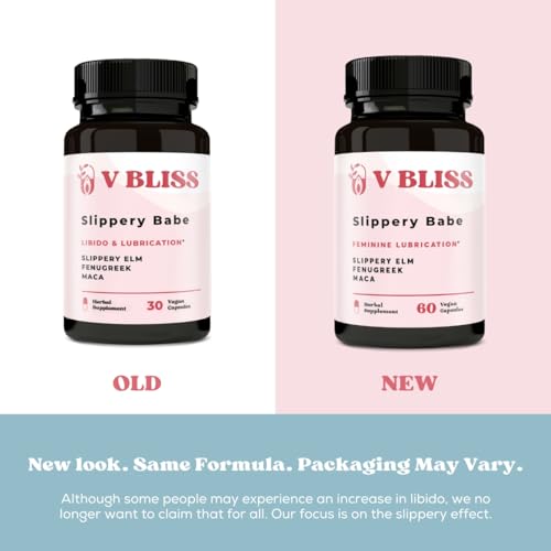 V Bliss Slippery Babe Vaginal Moisturizer Capsules | Relieves Vaginal Dryness with Slippery Elm V BlissAu supplements