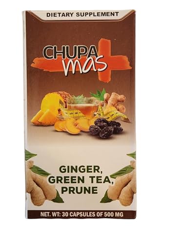 Lenico Comercializadora ChupaMas 60 Capsules Ginger, Green Tea, Prune, Artichoke Lenico ComercializadoraUS supplements