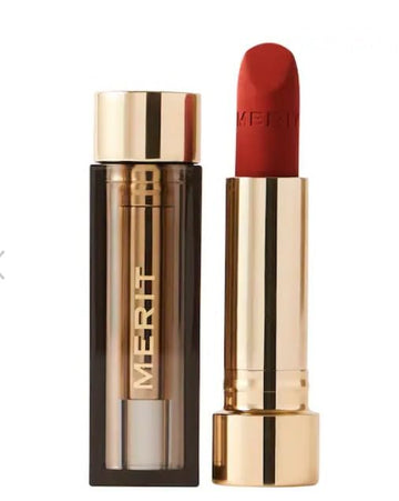 Merit Signature Lip Lightweight Matte Lipstick - 0.10 oz / 3 g (Vermillion (warm red), standard) MeritAu supplements