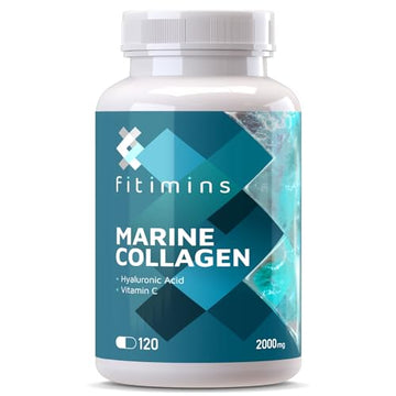 Fitimins Marine Collagen Capsules, 2000mg with Hyaluronic Acid & Vitamin C FitiminsAu supplements
