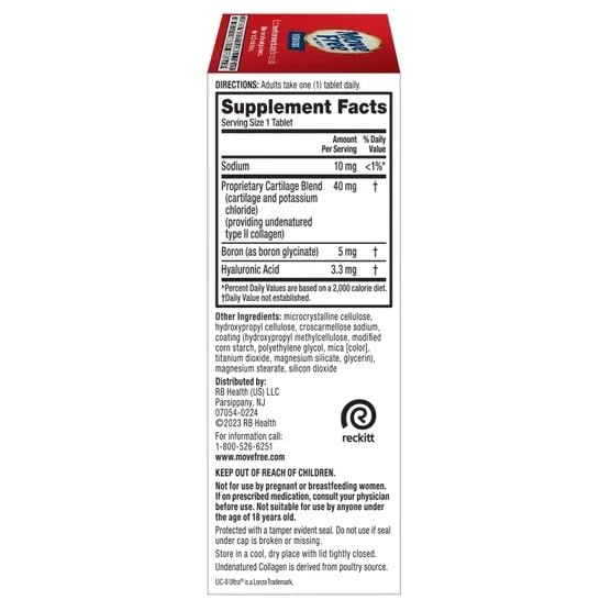 Move-Free Ultra Triple Action Joint Supplement 75 Tablets Aus HealthcareAu supplements