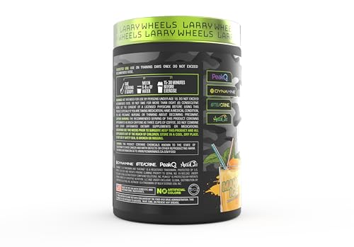 Larry Wheels' Pre Workout - Energy Drink Powder - Pre Workout Powder for Men & Women PR SciencesUS supplements