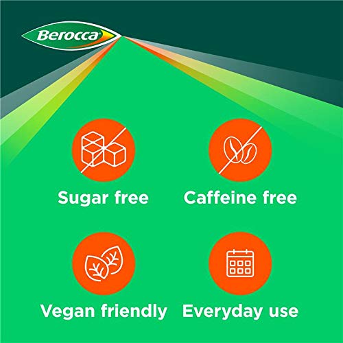 Berocca Vitamin C Effervescent Tablets, with Magnesium, Vitamin B12 and Vitamin B BeroccaUS supplements