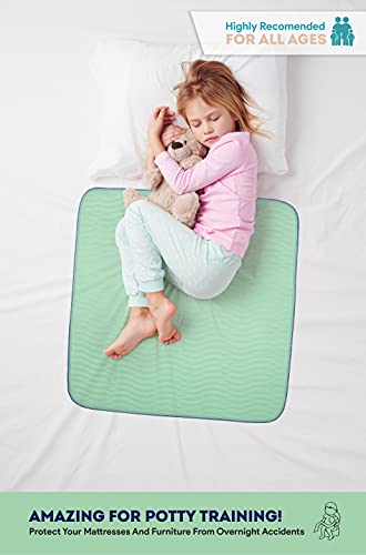 IMPROVIA® Washable Underpads, 34" x 36" (Pack of 6) - Heavy Absorben IMPROVIAUS supplements