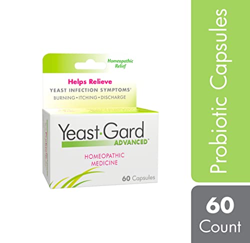 YeastGard Advanced Homeopathic Remedy Capsules - 60 count Bottle Yeast-GardAu supplements