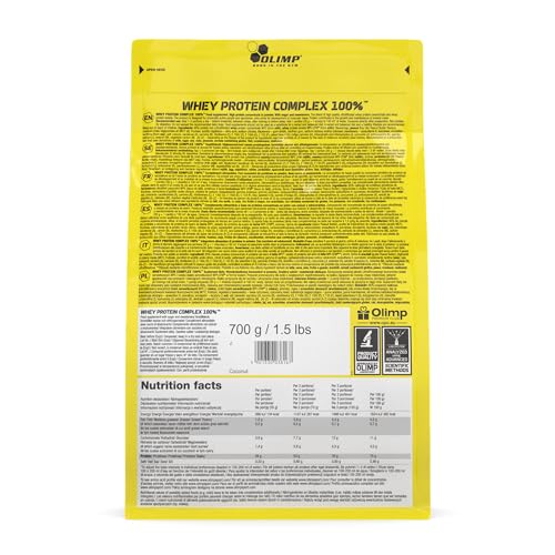 Olimp Whey Protein Complex 100 Percent - Food (700 G) - Coconut OLIMP SPORT NUTRITIONAu supplements