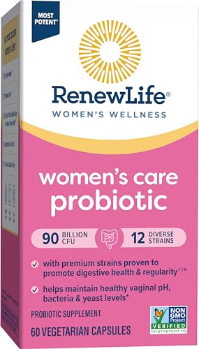 Renew Life Women's Probiotic Capsules, Supports pH Balance for Women, Vaginal Renew LifeUS supplements