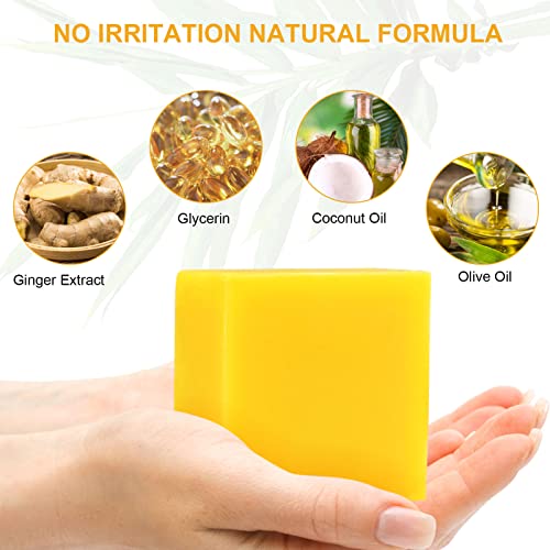 REVIGLAM Ginger Bar Soap, Vegan Slimming Ginger Bath Soap, Effective Weight Loss REVIGLAMUS supplements