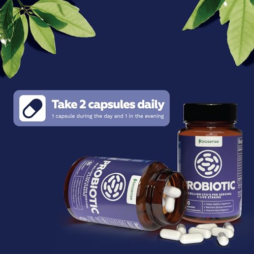 Colon Health Probiotic and Prebiotic Capsules - Gut Health Prebiotics and Probiotics Bio SenseAu supplements