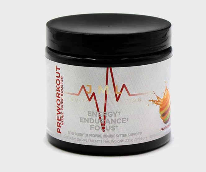 JML PreWorkout Includes GOGI Berry JML LEVITATE NUTRITIONAu supplements