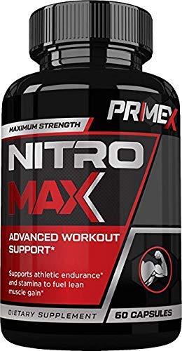 Prime X Nitro Max- Nitric Oxide Supplement - Premium Muscle Building Nitric Oxide Booster Prime XUS supplements