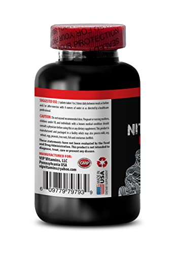 Nitric Oxide powder with L-arginine and L-glutamine - Nitric Oxide Pre-Workout Booster VIP VITAMINSAu supplements