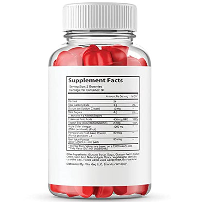 (Official) Slimming Gummies with Apple Cider Vinegar It Works for ACV - Gut Health VitakingUS supplements