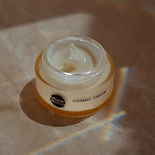 Moon Juice Cosmic Cream Vegan Collagen Protecting Moisturizer - Adaptogenic Dewy Face Lotion with Ashwagandha, Emollient Fatty Acids & Mushroom - Clean, Cruelty-Free & Sustainably-Sourced (1.7oz) Moon JuiceUS supplements