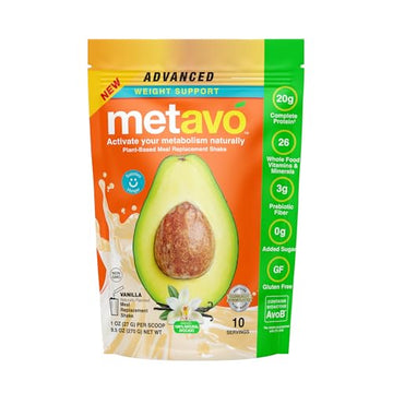 Metavo Advanced Weight Support Meal Replacement Vanilla MetavoUS supplements