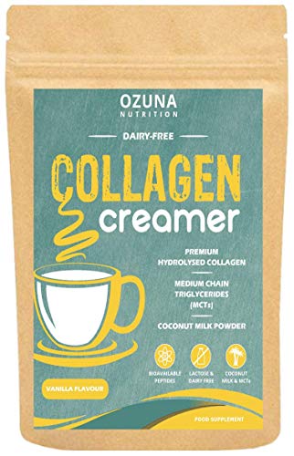 Collagen Coffee Creamer | Keto & Paleo | Premium Hydrolysed Collagen Peptides & Coconut MCT OZUNA NUTRITIONAu supplements