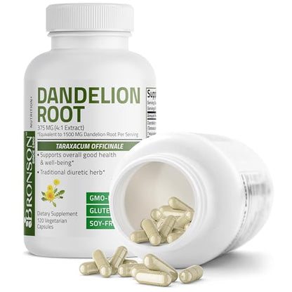 Bronson Dandelion Root High Potency Supplement, Supports Overall Good Health & Well BronsonUS supplements