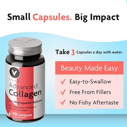 Premium Advanced Collagen Capsules for Menopause and Perimenopause – Collagen V VitaminiAu supplements