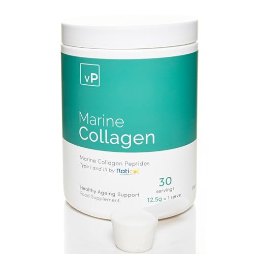 Marine Collagen 375g - 12.5g x 30 Servings - Naticol® Type 1 and 3 - Vitality Pro Hydrolysed Collagen vP Vitality ProAu supplements