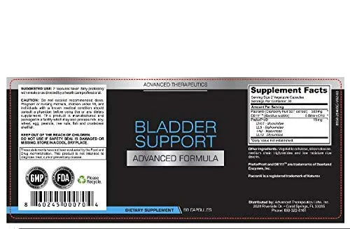 Advanced Bladder Support and Kidney Supplements Helps Support Urinary Tract imbalances and Kidney Alleviate Bladder Pain Symptoms and Urinary Pain Advanced TherapeuticsAu supplements