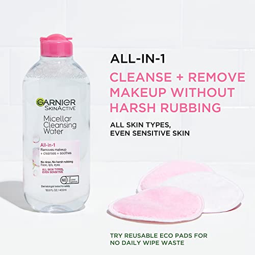 Garnier SkinActive Micellar Water for All Skin Types, Facial Cleanser & Makeup Remover GarnierAu supplements