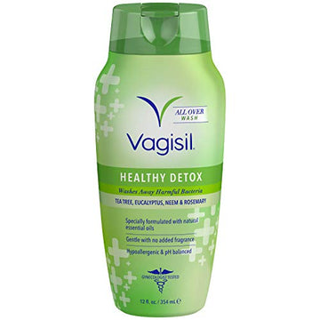 Vagisil Feminine Wash for Intimate Area Hygiene, Healthy Detox, All Over Body Wash VagisilAu supplements
