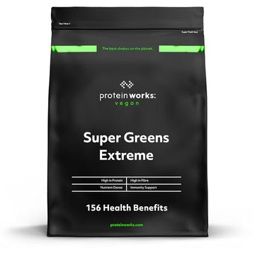 Protein Works Super Greens Extreme Powder , 156 Health Benefits , 41 Active Ingredients Protein WorksAu supplements