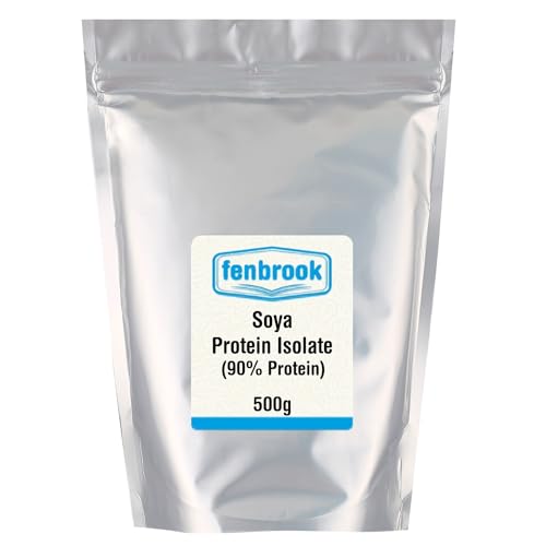 SOYA Protein Isolate (90% Protein) 500g by Fenbrook, Unflavoured, Vegan Protein Shake FenbrookAu supplements