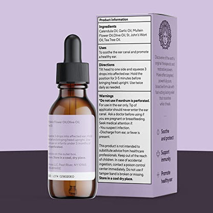 Marie Originals Organic Ear Oil for Ear Infections All Natural Eardrops Marie OriginalsUS supplements