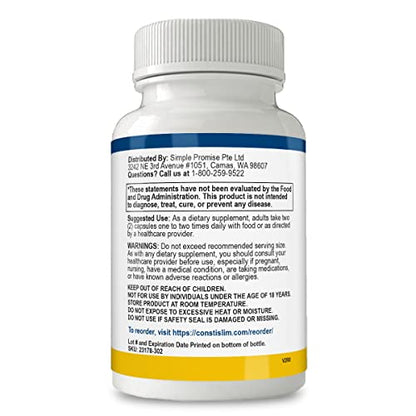 Simple Promise - Consti-Slim - Natural Digestion and Weight Support Simple PromiseUS supplements