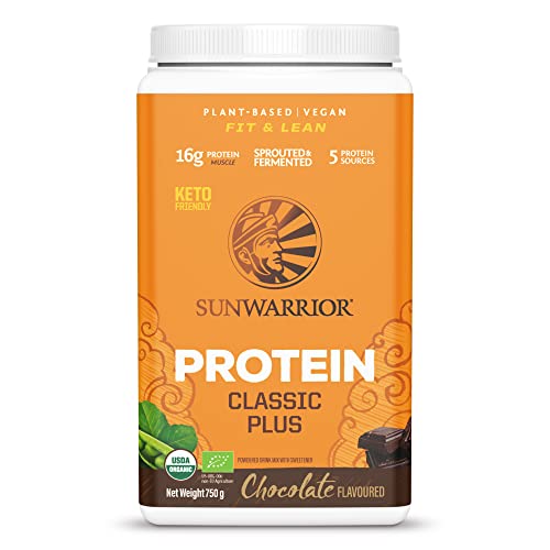 Sunwarrior Classic Plus (750g) Chocolate, 1 Units SunwarriorAu supplements