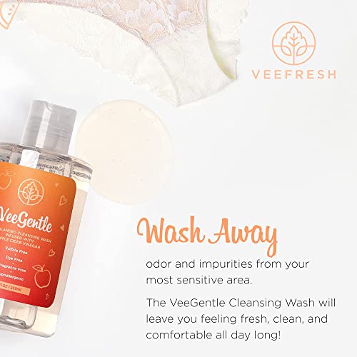VeeFresh - VeeGentle Feminine Wash pH Balance for Women Wash with Apple Cider Vinegar VeeFreshAu supplements