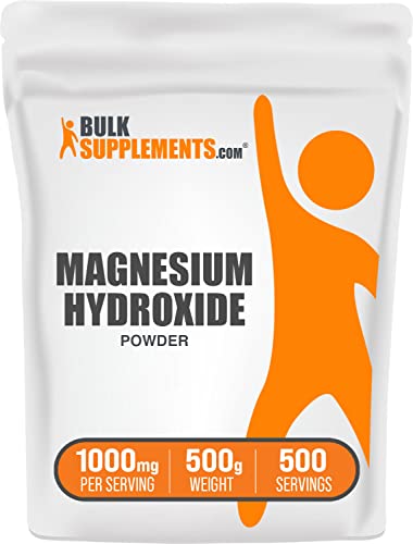 BulkSupplements.com Magnesium Hydroxide Powder - Magnesium Supplement BULKSUPPLEMENTS.COMUS supplements