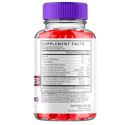 (3 Pack) Pure Slim Keto ACV Gummies, Pure Slim Keto ACV Advanced Weight Loss 1000 MG Titan LabsUS supplements