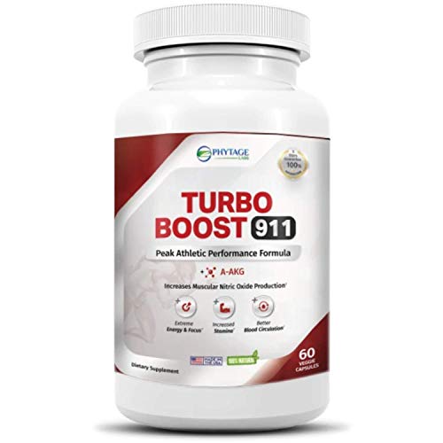 Phytage Labs Turbo Boost 911 Nitric Oxide Booster, Circulation, Energy Boost, Mental Focus Phytage LabsAu supplements