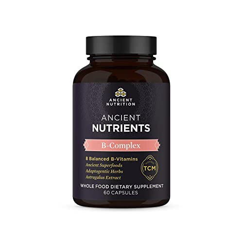 Ancient Nutrition Vitamin B Complex Supplement, 8 Balanced B-Vitamins, Supports Healthy Ancient NutritionUS supplements
