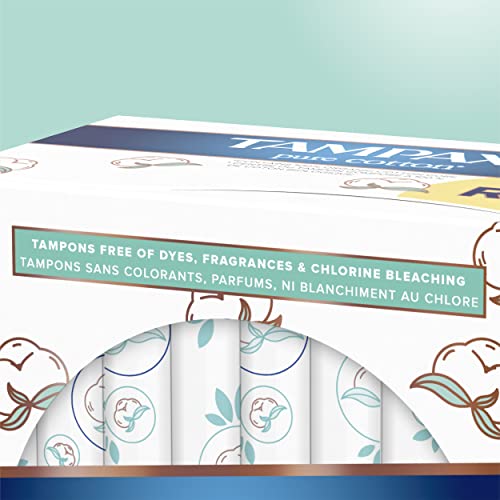 TAMPAX Pure 100% Organic Cotton Core Super Absorbency Tampons - 24 ct TampaxAu supplements
