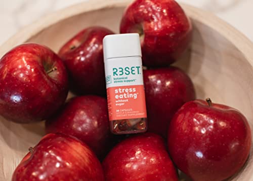 R3SET Stress Eating Daily Supplement Capsules – Apple Cinnamon – 28ct R3SETAu supplements