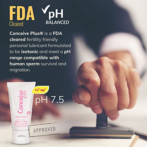 Conceive Plus Fertility-Friendly Personal Lubricant, TTC Safe, - 1 Ounce Conceive PlusAu supplements