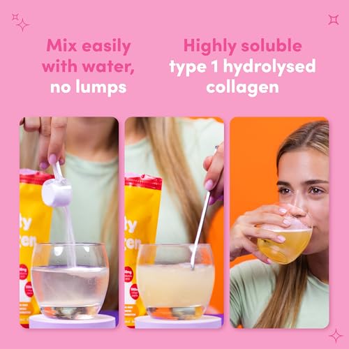 SOLV Premium 5000mg Pure (Type 1) Marine Collagen Peptides 50mg Hyaluronic Acid, Vit C, Biotin, Vitamin A SOLVAu supplements