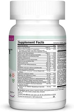 Womens Multivitamin 50 Plus – Daily Multivitamin for Women Over 50 with Vitamin B12, A, D, C, Zinc, Magnesium & More – Energy, Immune & Heart Support Womens Multi Vitamins - Non-GMO – 60 Capsules Maxi HealthAu supplements