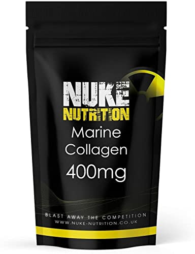 Nuke Nutrition Marine Collagen Capsules - 400mg - 60 Capsules - High Strength Collagen Nuke NutritionAu supplements