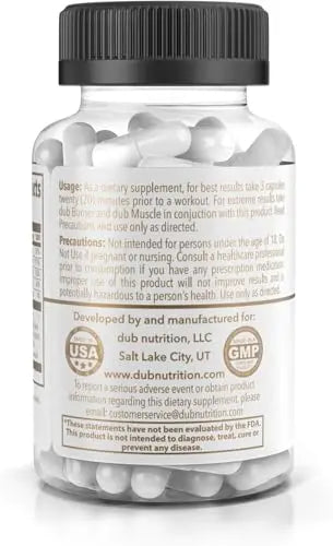 Dub Nutrition Youth - Formula with Acai, Resveratrol, Curcumin, Vitamins A, C, D, E, B12, and CoQ10 - Supports Immunity and Mobility - 90 Capsules Dub NutritionAu supplements