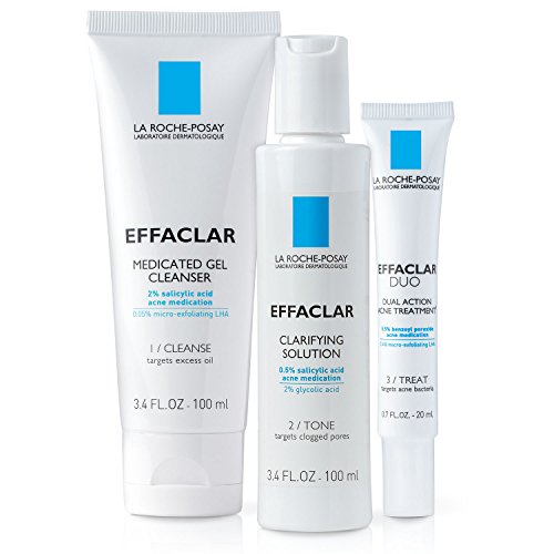 La Roche-Posay Effaclar Dermatological 3 Step Acne Treatment System La Roche-PosayUS supplements