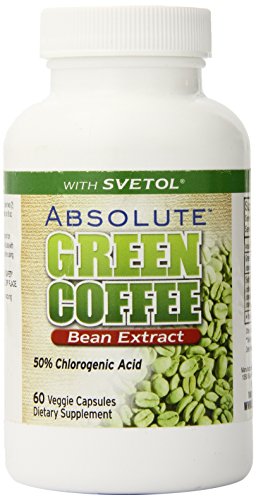 Absolute Nutrition Diet Supplement, Green Coffee Bean Extract with Svetol, 60 Count Absolute NutritionUS supplements