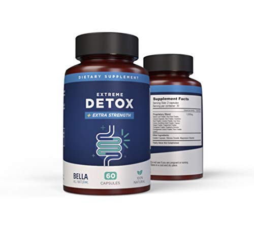 Bella All Natural Extreme Detox - Colon Cleanse and Full Body Detox - 60 Caps Bella All NaturalUS supplements
