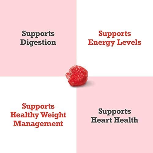 Apple Cider Vinegar Gummies with The Mother 1000mg Enhanced with Vitamin B12 & Folic Free SoulUS supplements