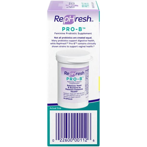 RepHresh Pro-B Probiotic Feminine Supplement (.60 Count) RephreshAu supplements