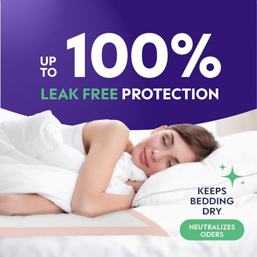 XXL Bed Pads, 5-Layer Disposable 30 x 36 Chucks Pee Pads for Incontinen Stack ManUS supplements